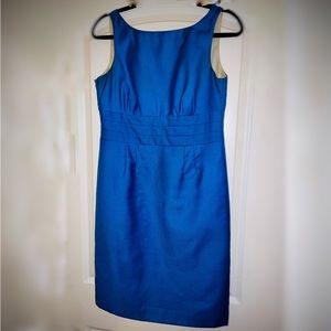 Sleeveless Banana Republic Blue Dress sz 6 Fully Lined